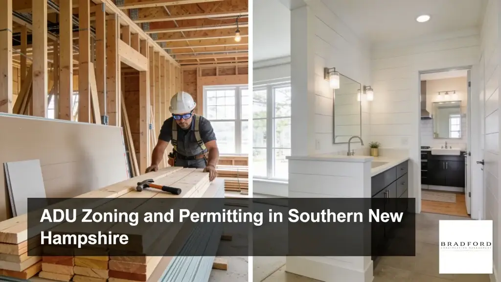 An ADU is a secondary dwelling unit on the same lot as a primary residence